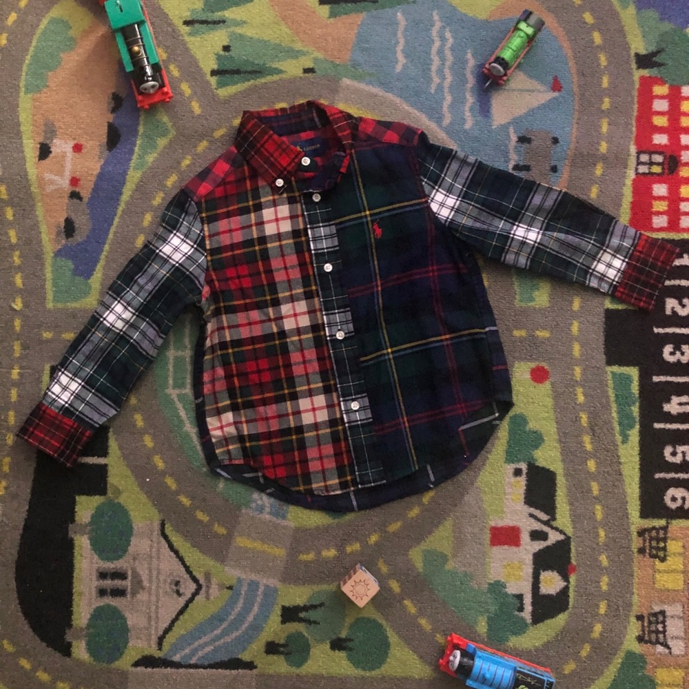 Ralph Lauren Toddler Boy Button Down Shirt, Sz 2T